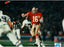 Joe Montana 49ers Passing Red Uni vs miami  8x10 Uns (PL)