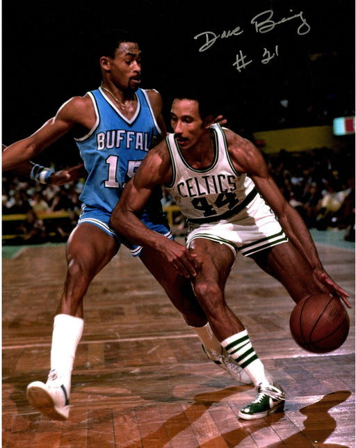 Dave Bing Signed Celtics Dribbling 16x20 Photo (JSA)