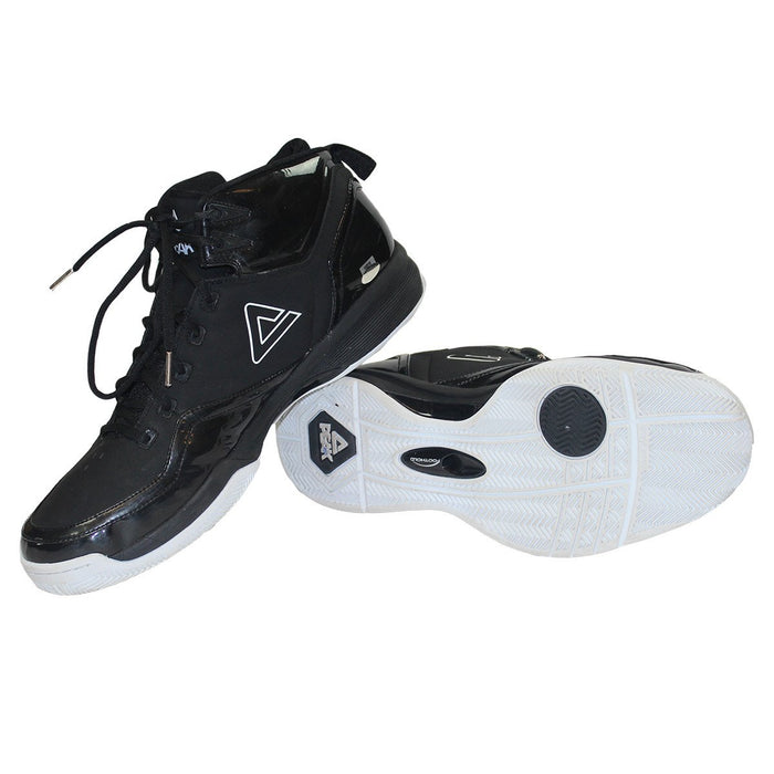 CJ Watson Sneakers - Brooklyn Nets 2012-2013 Season Game Used #1 Peak Black Basketball Sneakers (Pair) (No Size)