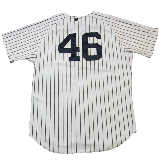 Andy Pettitte Jersey - NY Yankees 2013 Season Game Used #46 Pinstripe Jersey (9/6/2013) (0000002504) (Size 50) (EK800822)