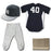 Matt Daley 2013 Team Issued Set - BP Hat Home BP Jersey & Pinstripe Pants