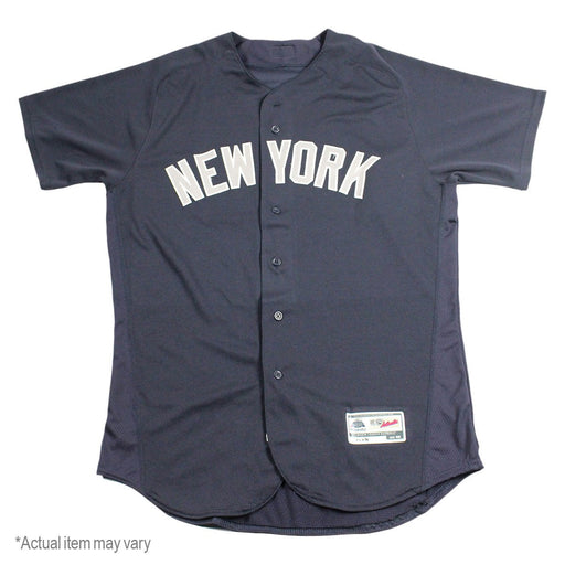 Bryan Mitchell New York Yankees 2016 Game-Used #55 Road BP Top (9/26/2016)(JB972230)(46)