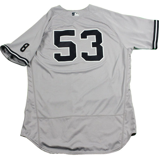 Joe Espada New York Yankees 2016 Team Issued #53 Road Jersey (JC002213)(46)