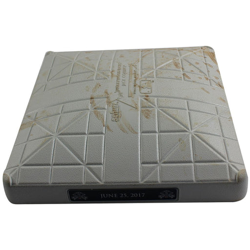 Brewers at Yankees 7-7-2017 Game Used Third Base (Innings 6-9)(JC357301)