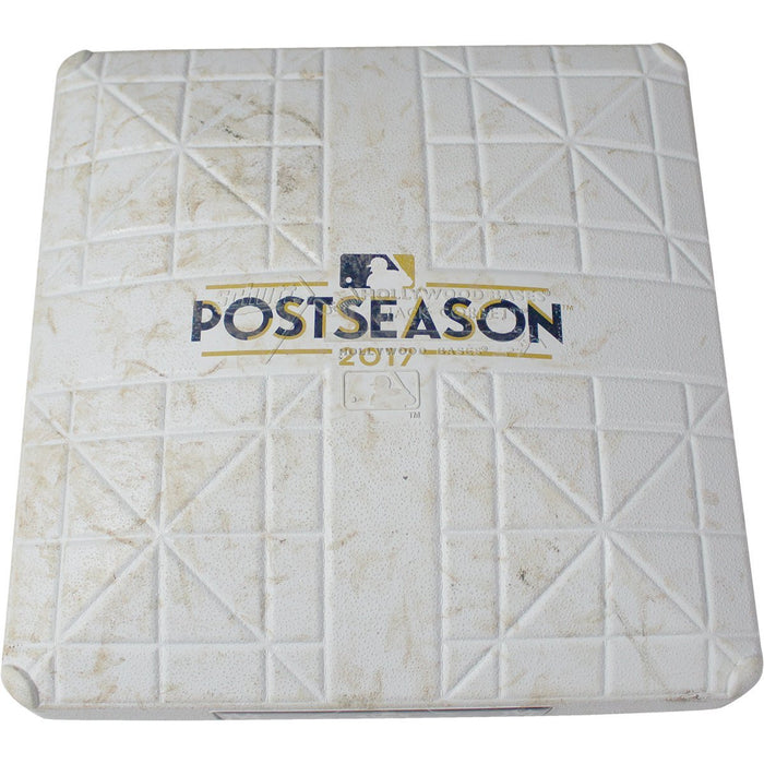 Astros at Yankees ALCS Game Used First Base (Set 4)(10/17/2017)(JB713908)(INN 5)