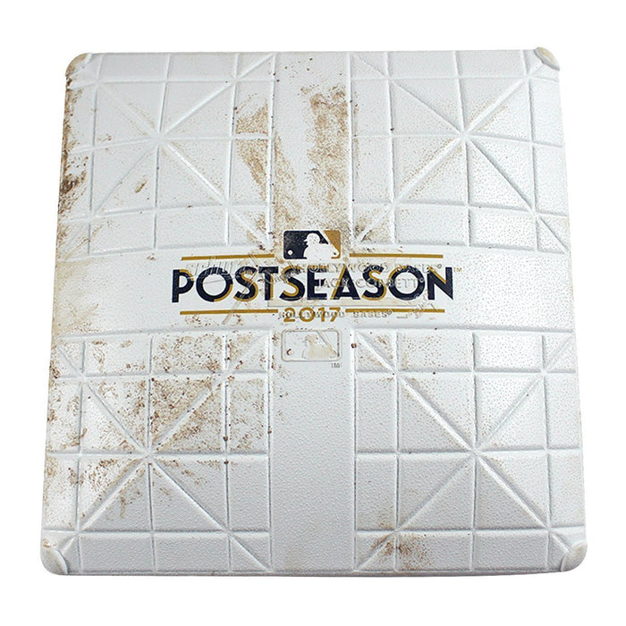 Indians at Yankees ALDS Game Used First Base (Innings 8-9)(10/8/2017)(JC358981)