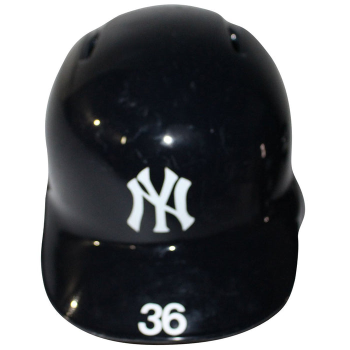 Ji-Man Choi New York Yankees 2017 Game Used #36 Home Batting Helmet (JB769949)