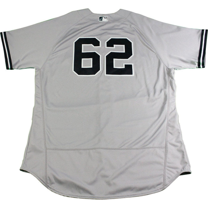 Alan Cockrell New York Yankees 2017 Opening Day Game Used #62 Road Jersey (4/2/2017)(JC156012)(50)