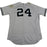 Gary Sanchez New York Yankees 2017 Game Used #24 Grey Jersey (6/15/2017)(JC366002)(48)