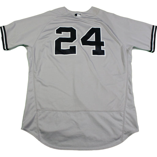 Gary Sanchez New York Yankees Game Used #24 Grey Jersey (6/30/2017)(JC067983)