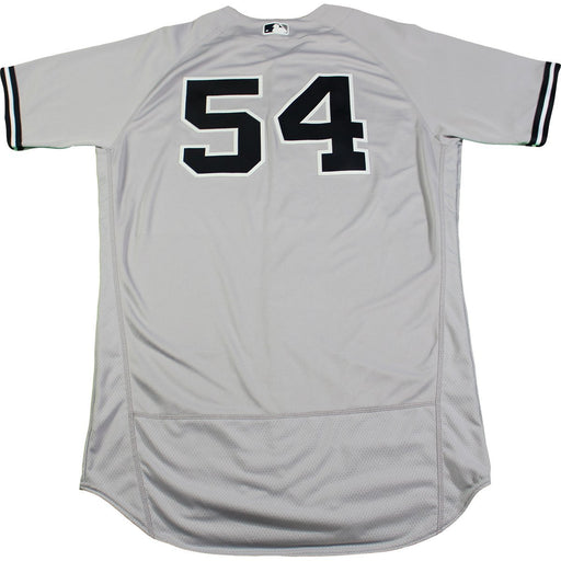 Aroldis Chapman New York Yankees Game Used #54 Grey Jersey (6/30/2017)(JC067985)