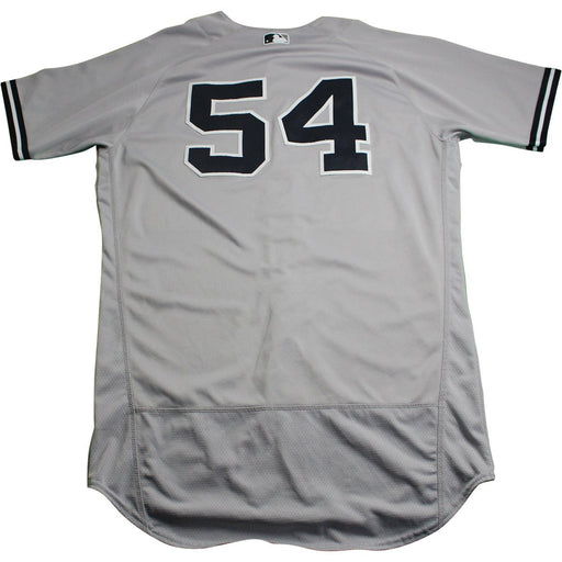 Aroldis Chapman New York Yankees Game Used #54 Road Jersey (7/23/2017)(JC362937)