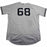 Dellin Betances New York Yankees Game Used #68 Grey Jersey (8/10/2017)(JB943421)