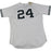 Gary Sanchez New York Yankees Game Used #24 Grey Jersey (8/24/2017)(JB900132)