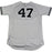 Jordan Montgomery New York Yankees Game Used #47 Grey Jersey (8/18/2017)(JC270109)