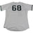 Dellin Betances New York Yankees Game Used #68 Grey Jersey (8/24/2017)(JB900129)