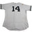 Starlin Castro New York Yankees 2017 Game Used #14 Grey Jersey (6/4/2017)(JB943056)