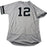 Chase Headley New York Yankees 2017 ALCS Game Used #12 Grey Jersey 10/13-10/21/17 (JD374542)(48)