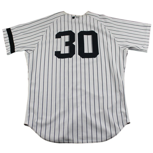 David Robertson New York Yankees Game Used #30 Pinstripe Jersey (10/1/2017)(JC009688)