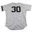 David Robertson New York Yankees Game Used #30 Pinstripe Jersey (10/1/2017)(JC009688)