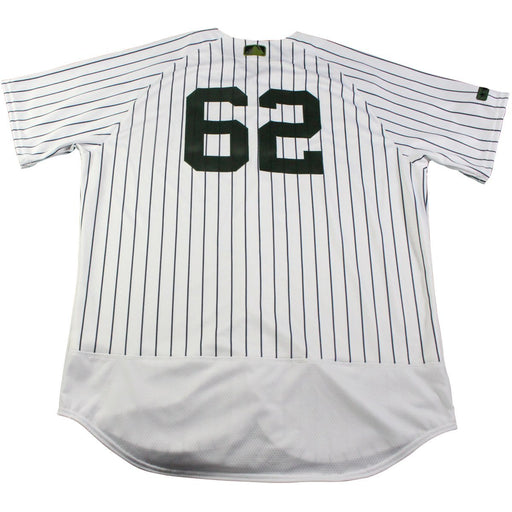 Alan Cockrell New York Yankees Game Used #62 Memorial Day Weekend Pinstripe Jersey (5/28/2017)(JC357065)(50)