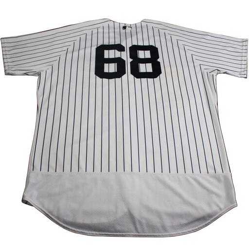 Dellin Betances New York Yankees 2017 Game Used #68 Pinstripe Jersey (6/11/2017)(JC357139)