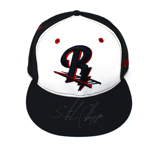 Starlin Castro Signed  2017 Scranton/Wilkes-Barre RailRiders #14 Alternate White/Red Hat (SWB RailRiders LOA)