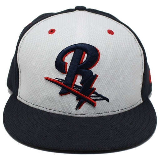 Aaron Hicks 2017 Scranton/Wilkes-Barre RailRiders #31 Alternate White/Red Hat (SWB RailRiders LOA)