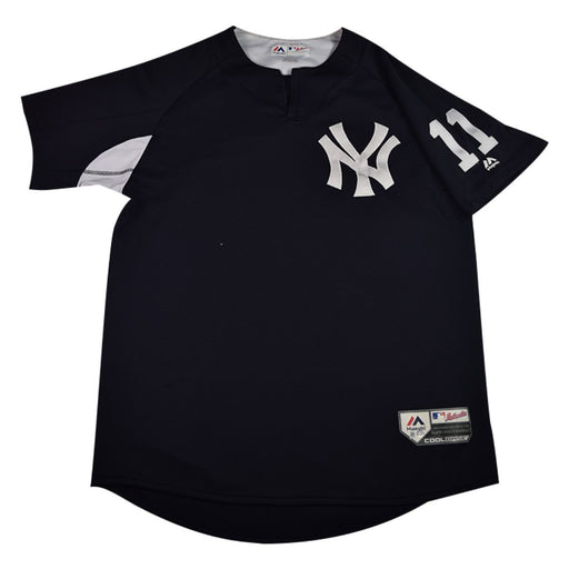 Brett Gardner New York Yankees 2018 Game Issued #11 BP Pullover  (JD207379)