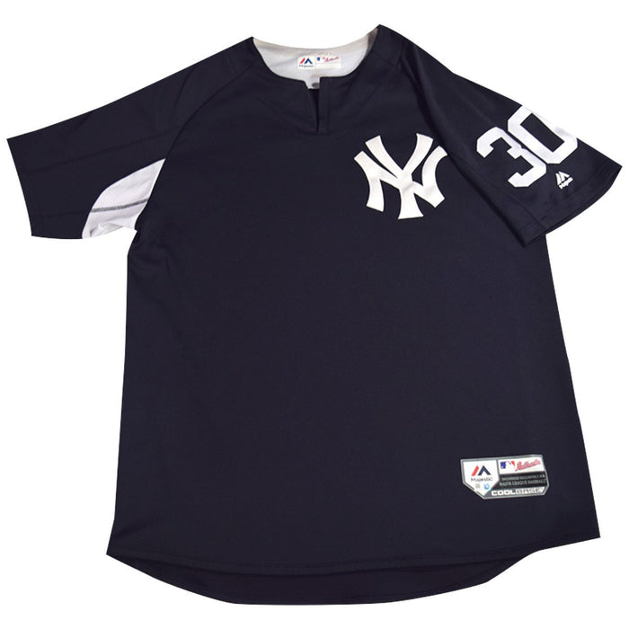 David Robertson New York Yankees 2018 Game Issued #30 BP Pullover  (JD207363)