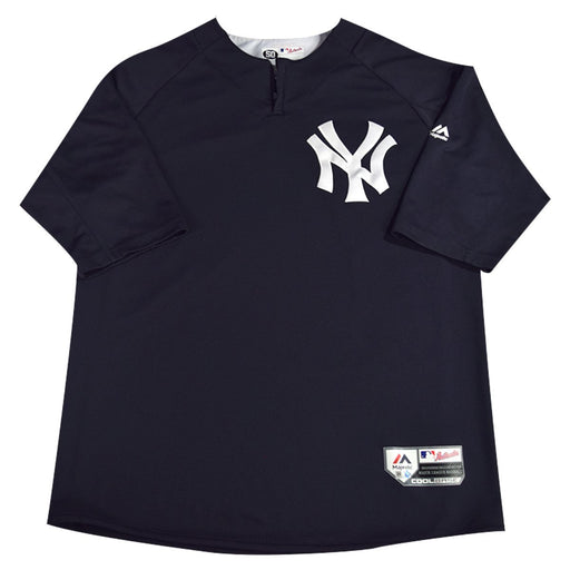 Reggie Willits New York Yankees 2018 Game Issued #50 BP Pullover  (JD207364)