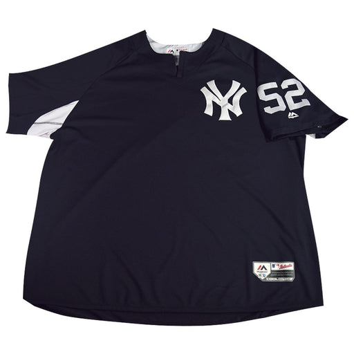 C.C. Sabathia New York Yankees 2018 Game Issued #52 BP Pullover  (JD207377)