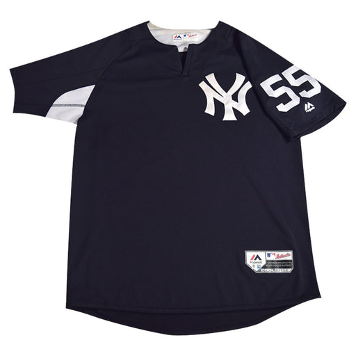 Sonny Gray New York Yankees 2018 Game Issued #55 BP Pullover  (JD207375)