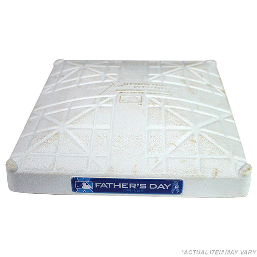 Rays at Yankees 6-17-2018 Game Used Third Base (Innings 1-3) (Old Timer's Day) (JD255492)