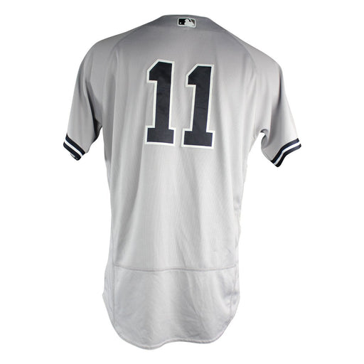 Brett Gardner New York Yankees 2018 Road Game Used #11 Jersey (7/15/2018) (JD461968) (1-4)