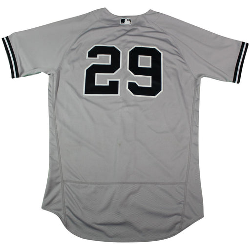 Brandon Drury New York Yankees 2018 Road Opening Day Game Used #29 Jersey (3/29/2018) (JB904512)