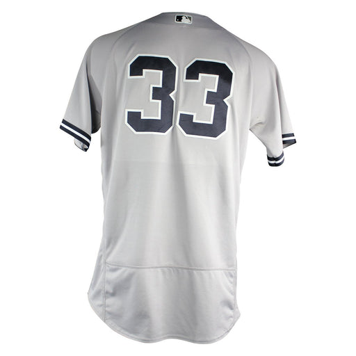 Greg Bird New York Yankees 2018 Road Game Used #33 Jersey (6/27/2023) (JD358863) (DNP)