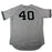 Luis Severino New York Yankees 2018 Road Game Used #40 Jersey (4/27/2018) (JD375365)