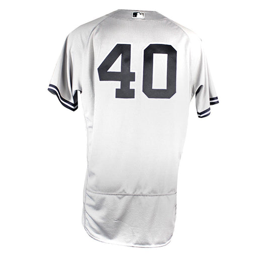 Luis Severino New York Yankees 2018 Road Game Used #40 Jersey (7/7/2018) (JD353473) (Win #14- 5.0 IP 5 H 3 ER 2 BB 5 SO)