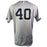 Luis Severino New York Yankees 2018 Road Game Used #40 Jersey (8/8/2018) (JD293388) (Win #15- 7.0 IP 7H 3R 8SO)