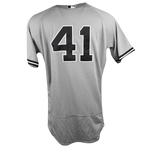 Miguel Andujar New York Yankees 2018 Road Game Used #41 Jersey (9/28/18 & 9/29/2018) (JB720128) (2 for 5, 2 RBI on 9/29/18 & 1 for 4, 1 Run on 9/28/18)