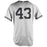 Chance Adams New York Yankees 2018 Road Game Used #43 Jersey (9/30/2018) (JB745511) (1.0 IP, 1 hit, 2 K's)