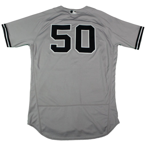 Reggie Willits New York Yankees 2018 Road Opening Day Game Used #50 Jersey (3/29/2018) (JB904529)