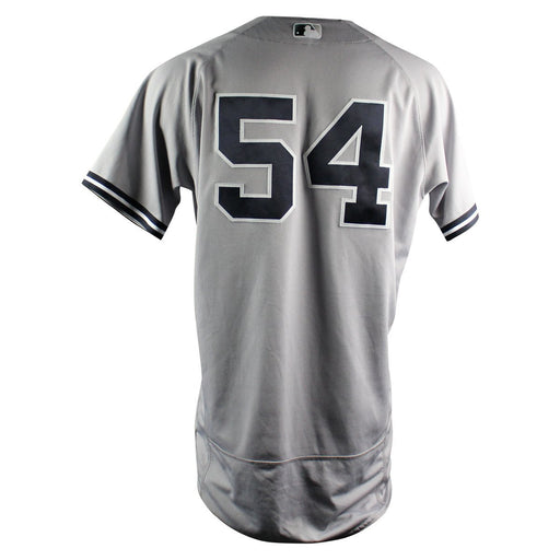 Aroldis Chapman New York Yankees 2018 Road Game Used #54 Jersey (5/23/2018) (JC331882) (DNP)