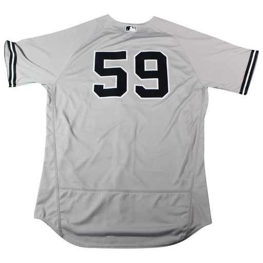 Josh Bard New York Yankees 2018 Road Opening Day Game Used #59 Jersey (3/29/2018) (JB904538)