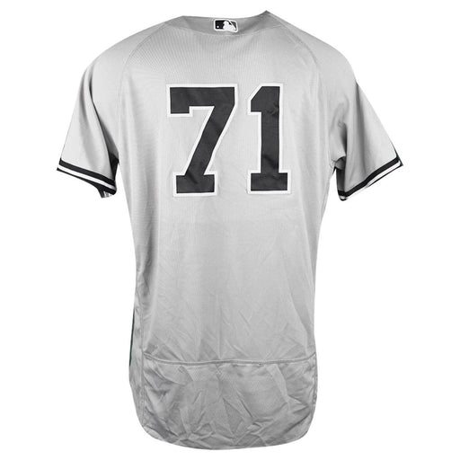 Stephen Tarpley New York Yankees 2018 Road Game Used #71 Jersey (9/30/2018) (JD161282)