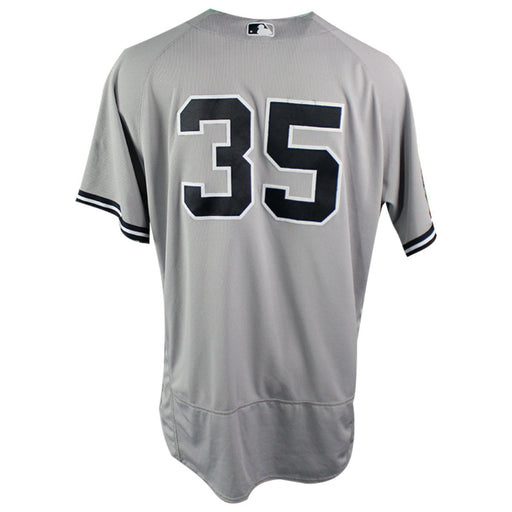 Phil Nevin New York Yankees 2018 ALDS Game Used #35 Road Gray Jersey