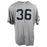 Lance Lynn New York Yankees 2018 ALDS Game Used #36 Road Gray Jersey