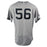 Jonathan Holder New York Yankees 2018 ALDS Game Used #56 Road Gray Jersey