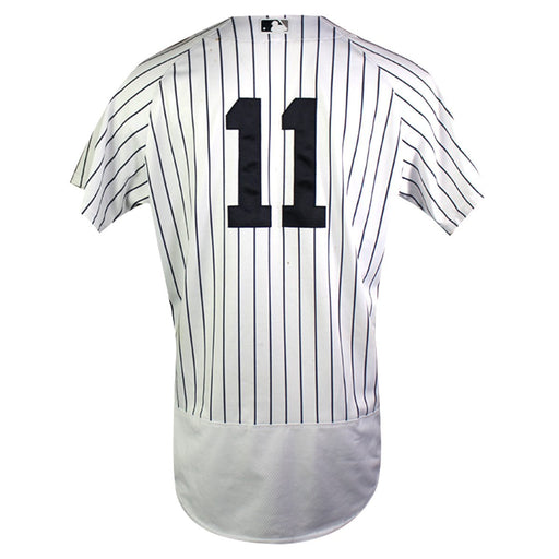 Brett Gardner New York Yankees 2018 Home Game Used #11 Pinstripe Jersey (8/19/2018) (JB720061) (1-4)